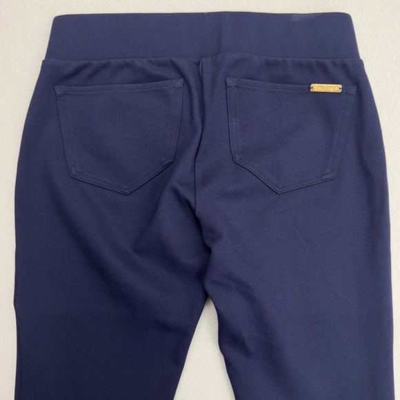 Women's Lilly Pulitzer Navy Blue Stretch Pants/Slacks. Size MED - Picture 4 of 12